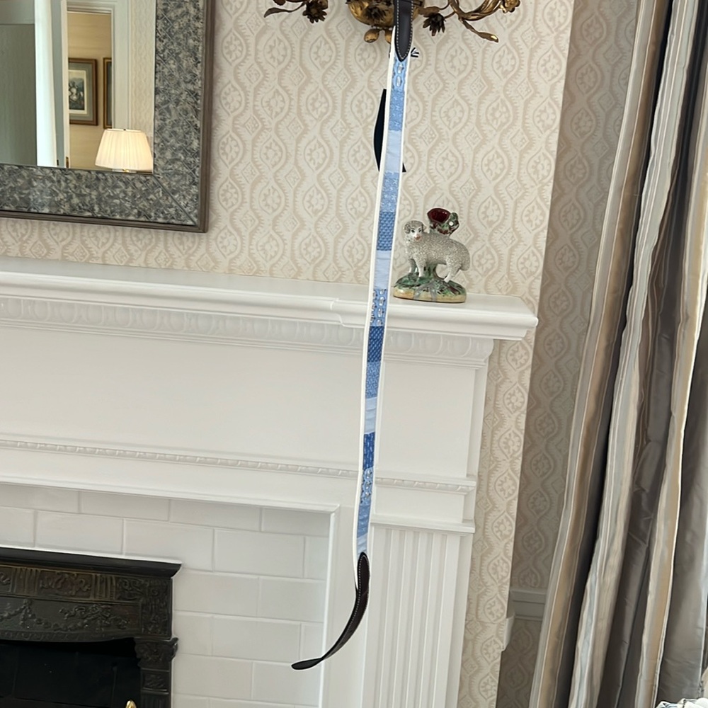 Vineyard Vines men’s belt. Brand new. Preppy blue patchwork designs.